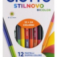 Набор двусторонних цветных карандашей GIOTTO Stilnovo Bicolor