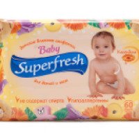 Детские влажные салфетки Baby SuperFresh