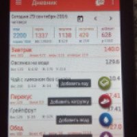 Счетчик калорий СИТ30- программа для Android