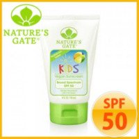 Детский солнцезащитный крем Nature's Gate Broad Spectrum - SPF 50