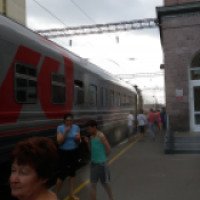 Фирменный поезд РЖД № 012МА/011ЭА "Москва - Анапа - Москва"