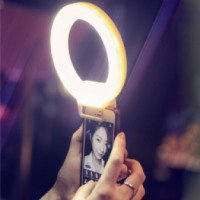 Кольцевая светодиодная вспышка для телефона Falconeyes LED Ring Selfie Light