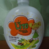 Жидкое крем-мыло Lito "Белая орхидея и сливочная ваниль"