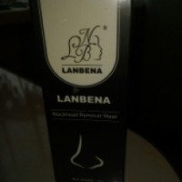 Черная маска-пленка для лица Lanbena