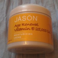 Увлажняющий крем для лица Jason "Age renewal Vitamin E"