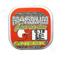 Рыболовная леска Sneck Magnum Platinum Fluorocarbon