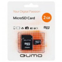 Карта памяти Qumo MicroSD Card 2 gb