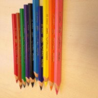 Трехгранные карандаши цветные Bic Evolution