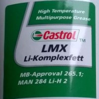 Смазка для направляющих тормозных суппортов Castrol LMX