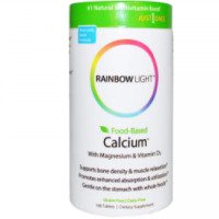 Витамины Rainbow Light Calcium with magnesium & vitamin D3