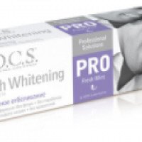 Зубная паста ROCS PRO Деликатное отбеливание «Свежая мята»
