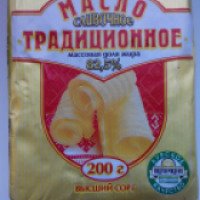 Масло сливочное ТРАДИЦИОННОЕ 82,5% ООО "Курскмаслопром"