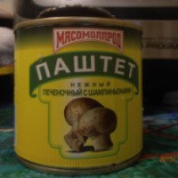 Паштет Мясомолпрод "Нежный печеночный с шампиньонами"