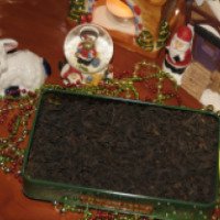 Цейлонский черный крупнолистовой чай Благовест в подарочной шкатулке "С Новым годом и Рождеством"