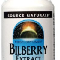 БАД Source Naturals Bilberry Extract