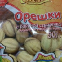 Орешки с вареной сгущенкой "Праздник сластены"
