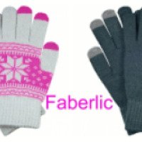 Перчатки женские/мужские сенсорные Faberlic "Стильная зима"