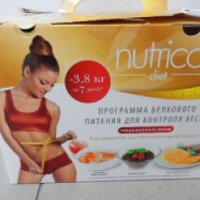 Программа белкового питания Nutrico diet "За 7 дней Традиционное меню"