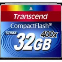 Карта памяти Transcend CF UDMA7 400x 32 Gb