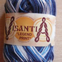 Пряжа для ручного вязания Visantia "Legend Print"