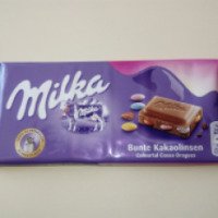 Шоколад Milka Bunte Kakaolinsen