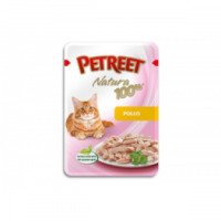Влажный корм для кошек Petreet с курицей