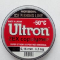 Зимняя рыболовная леска Ultron ZEX
