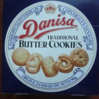 Печенье традиционное сливочное Danisa