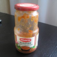 Кабачки печеные в томатном соусе Пиканта