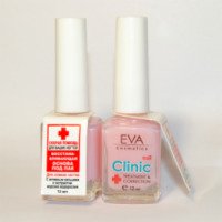 Лечебный лак для ногтей EVA Clinic "Жемчужная пыль"