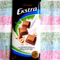 Шоколад молочный Laima Ekstra