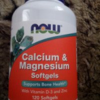 Витаминно-минеральный комплекс NOW Calcium&magnesium