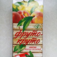 Нектар яблочно-персиковый Толочинский консервный завод "Фруто-круто"