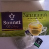 Чай Sonnet зеленый в пакетиках