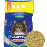 Наполнитель для кошачьего туалета "Сибирская кошка" Эффект