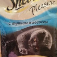 Корм для кошек Sheba Pleasure с тунцом и лососем