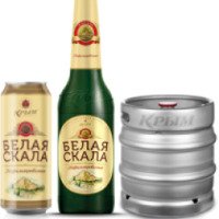 Пиво светлое нефильтрованное Крым "Белая скала"