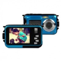 Цифровой фотоаппарат Aliexpress Double Screens Waterproof Digital Camera