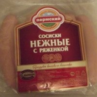 Сосиски Пермский мясокомбинат "Нежные" с ряженкой