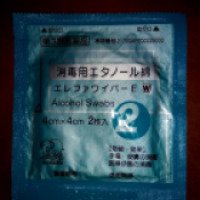 Дезинфицирующее средство Hakuzo Medical Corporation "Elepha wiper E (W) Alcohol Swabs"