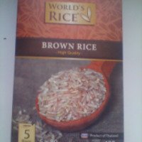 Коричневый рис Word's Rice в пакетиках