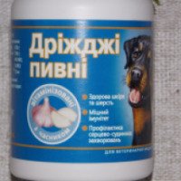 Ветеринарный препарат Продукт "Пивные дрожжи с чесноком"