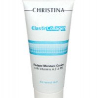 Крем для лица Christina увлажняющий азуленовый с коллагеном и эластином для нормальной кожи