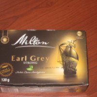 Черный чай Milton Earl Grey Strong пакетированный