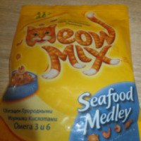 Сухой корм для кошек Meow Mix Seafood Medley