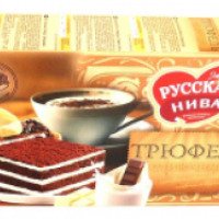 Торт песочный Русская Нива "Сливочный трюфель"