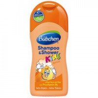 Шампунь для мытья волос и тела для детей Bubchen "Абрикос"