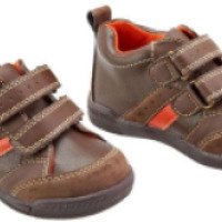 Детские ботинки Koala Kids Boys' Brown Hard Sole Touch Closure Shoes