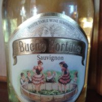 Вино столовое белое полусладкое Bueno Fortuna Совиньон