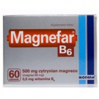 Таблетки Biofarm Магнефар B6